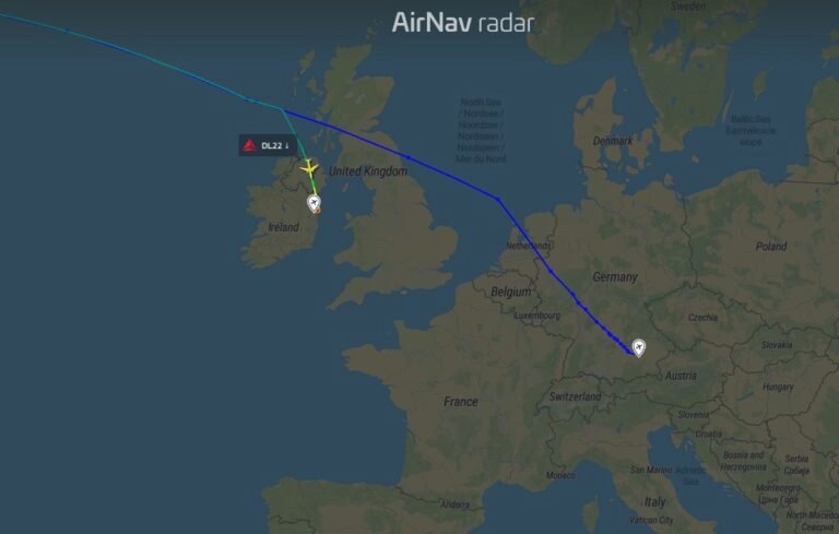 Delta flight DL22 to Munich has declared an emergency during the night and diverted to Ireland