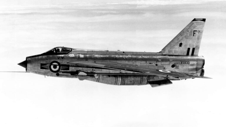 English Electric Lightning : Das Mach-2-Geschoss aus Großbritannien