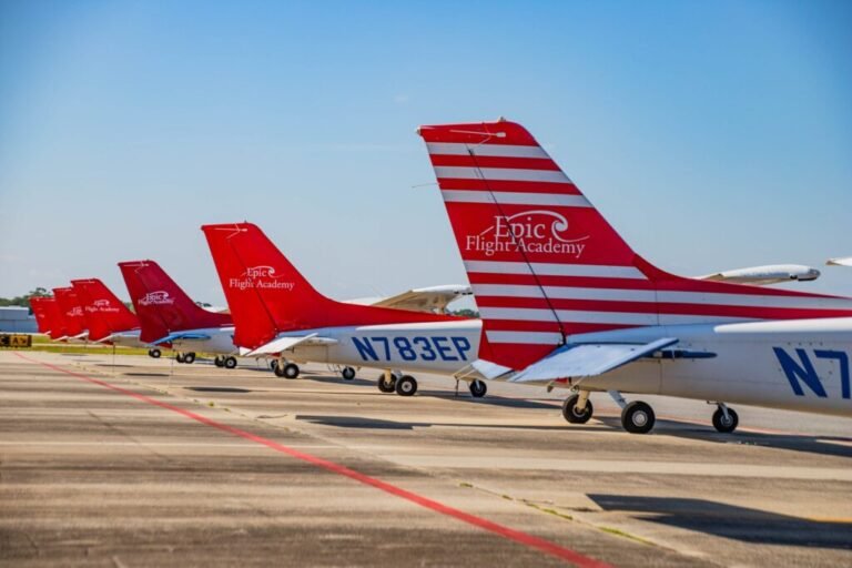 pic Flight Academy, founded in 1999, is the largest Part 141 flight school in the U.S. [Credit: Epic Flight Academy]