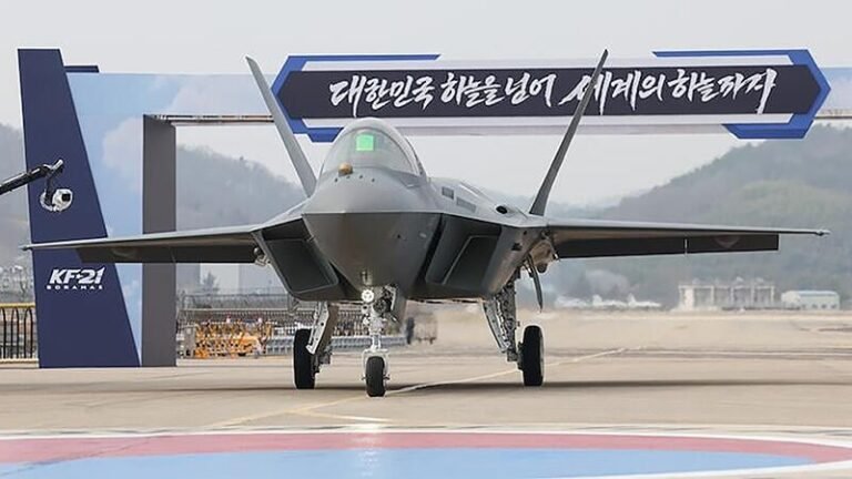 Korea Aerospace Industries first KF-21 Block 1 production aircraft