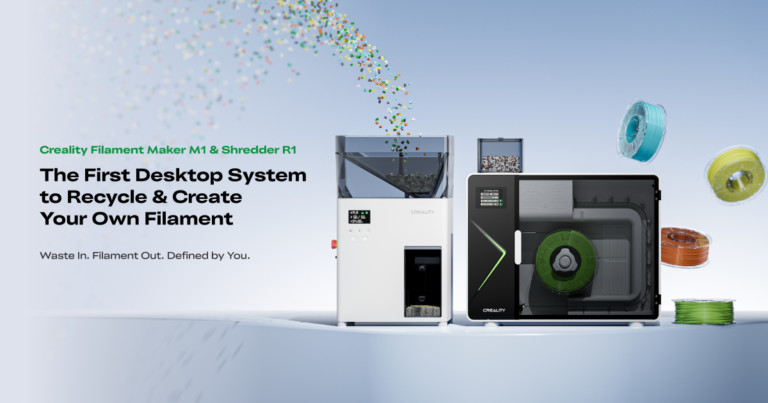 From Scrap to Spool: Creality’s M1 and R1 Bring Filament Recycling to the Desktop