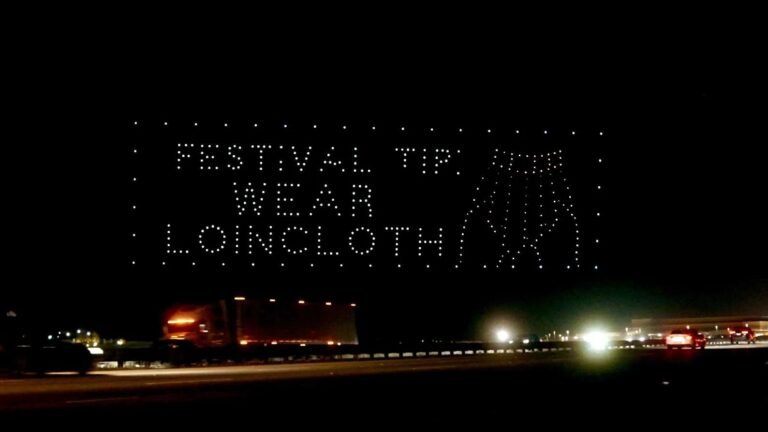 He-Man and Skeletor power Coachella sky with 400-drone billboard