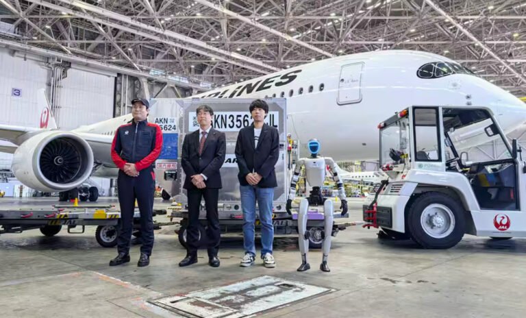 Japan Airlines testet humanoide Roboter im Flughafenbetrieb