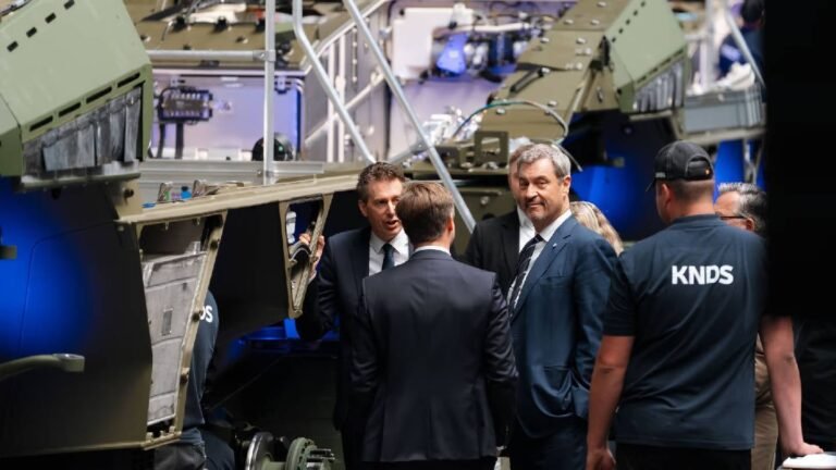 KNDS opens new BOXER vehicle production line at Munich site