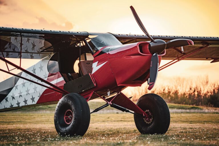 Aviation YouTuber Trent Palmer’s Legend Nomad was built in northeast Texas by the American Legend Aircraft Co. [Credit: Hunter Minke]