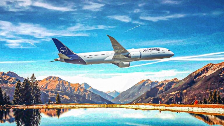 Lufthansa 787 Performs Go-Around Directly Above Qatar Cargo 777