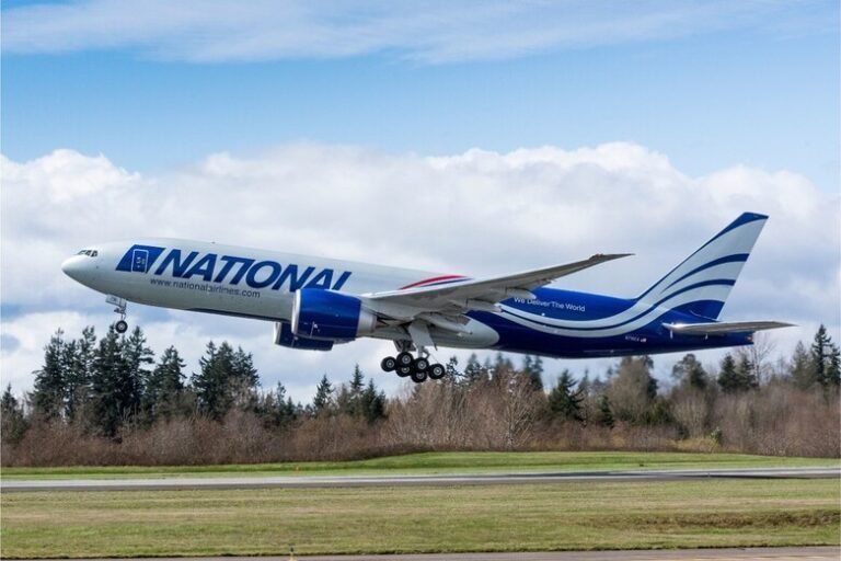 National Airlines test first of four B777-200F National Airlines test first of four B777-200F