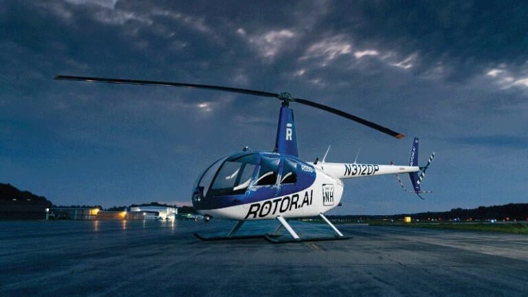 rotorcraft on tarmac