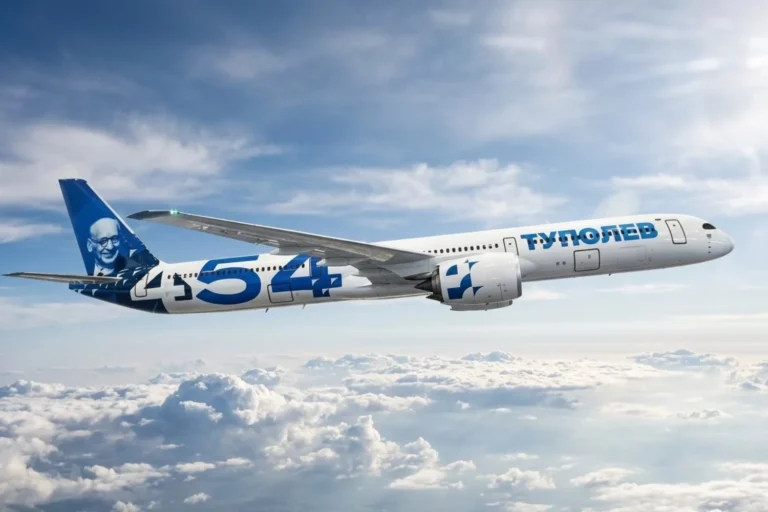 Russia unveils Tupolev Tu-454 widebody concept amid engine shift and industry gaps Air Data News