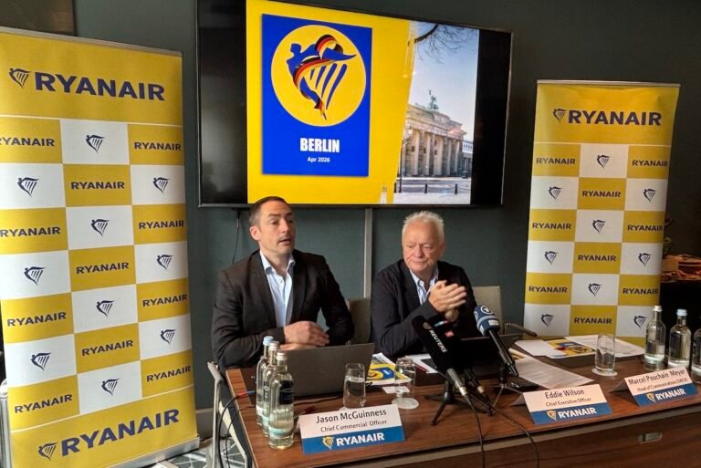 Ryanair closes Berlin base blaming high costs