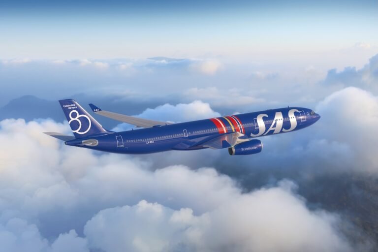 SAS marks 80th anniversary with special historical livery SAS marks 80th anniversary with special historical livery