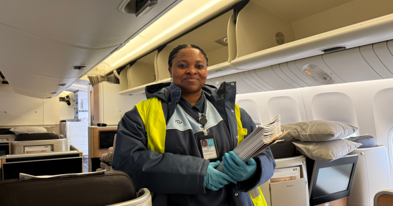 So wird eine Boeing 777 von Swiss nach einem Langstreckenflug gereinigt