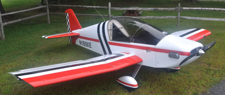Michael Jackson’s Onex on the ramp at Blairstown Airport [Credit: Michael Jackson]