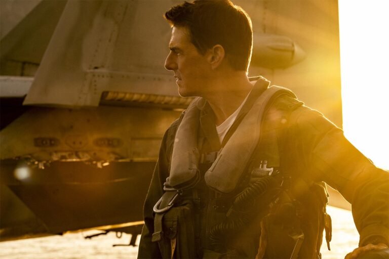 Tom Cruise as Pete "Maverick" Mitchell in Top Gun: Maverick. [Courtesy: Skydance Media]