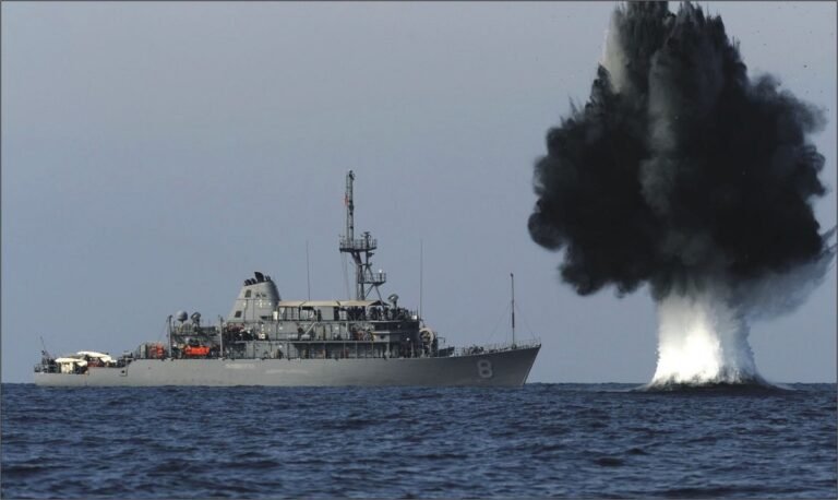 U.S. Navy Stages for Mine Clearance as Hormuz Blockade Begins Dealing With the Threat of Adversary Sea Mines