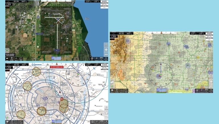 Updated satellite images, charts in iFly version 14 Updated satellite images, charts in iFly version 14
