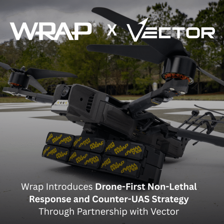 Vector and Wrap Develop Drone-on-Drone Counter UAS System Vector and Wrap Develop Drone-on-Drone Counter UAS System
