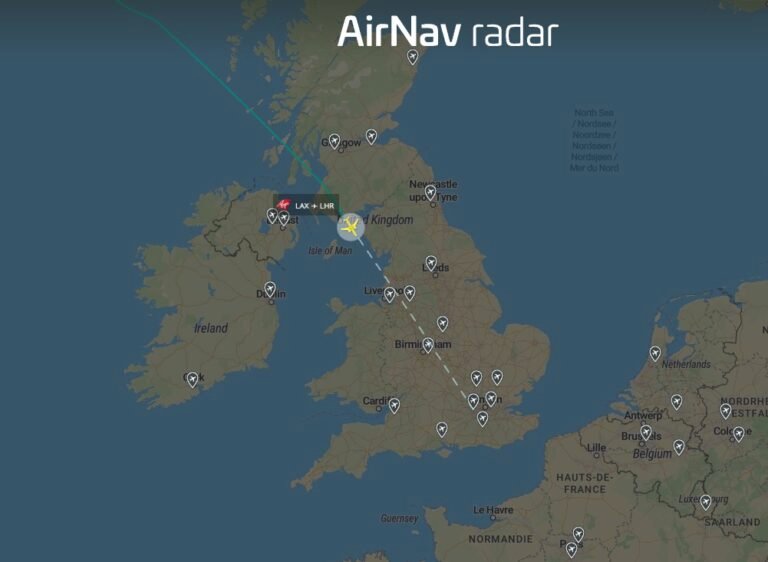 Virgin Atlantic VS8 from LAX is declaring an emergency over UK