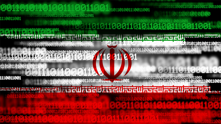 Iran cyber attacks illustration