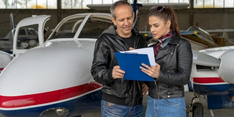 In addition to the thrill and enjoyment of flying, becoming a pilot can be a lucrative career choice. [Credit: CanvaPro]