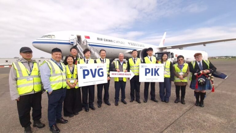 Air China Cargo to operate Shanghai-Prestwick route Air China Cargo PVG-PIK route launch