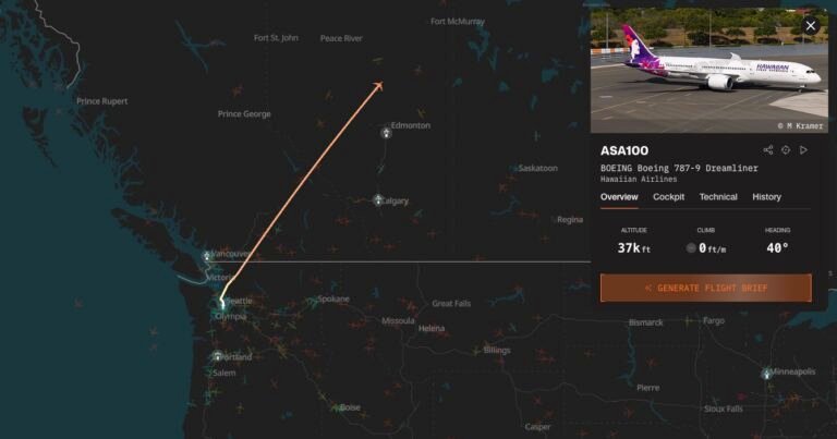 Alaska Airlines just launched inaugural Seattle–London flight