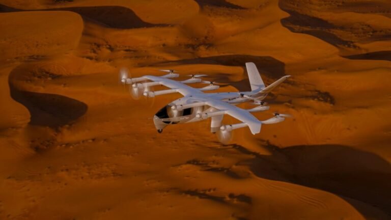 Archer Aviation Midnight electric air taxi flight test in UAE