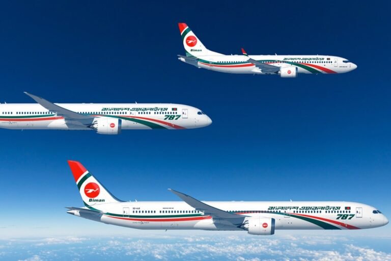 Boeing secures Biman Bangladesh order for 787 and MAX jets