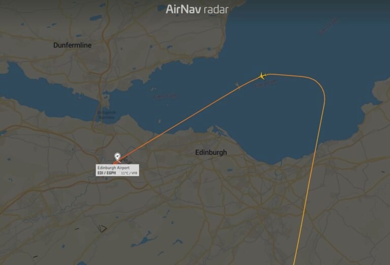 British Airways BA1458 declares emergency on approach to Edinburgh as co-pilot requires medical attention British Airways BA1458 declares emergency on approach to Edinburgh as co-pilot requires medical attention
