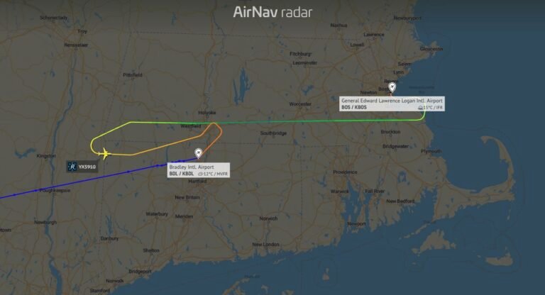 Delta DL5910 made an emergency landing at Bradley Int Airport following pressurisation issue