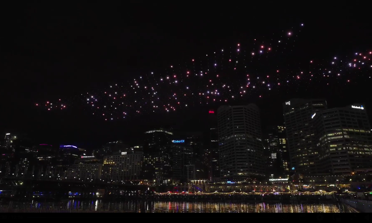 Display drones crash into Sydney harbour – Unmanned airspace Display drones crash into Sydney harbour – Unmanned airspace