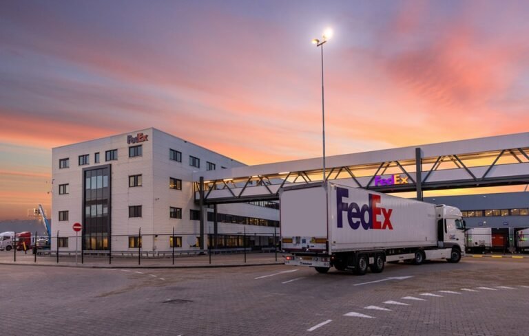 FedEx expands European road hub to support airfreight FedEx truck