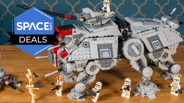 Forget the Empire's robot camels, this Lego Star Wars AT-TE Walker is $28 off right now