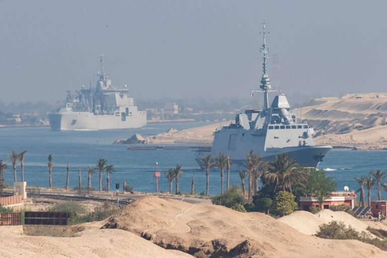 French Carrier Strike Group Transits Suez Amid Hormuz Tensions