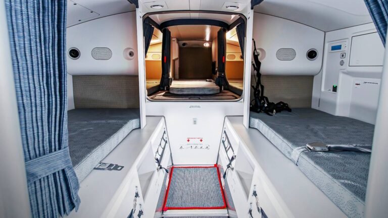Is It True That Long-Haul Pilots Sleep In Secret Bunks During Flights?