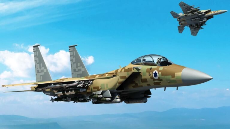 Embraer KC-390 Millennium Transportflugzeug mit Flares im Flug