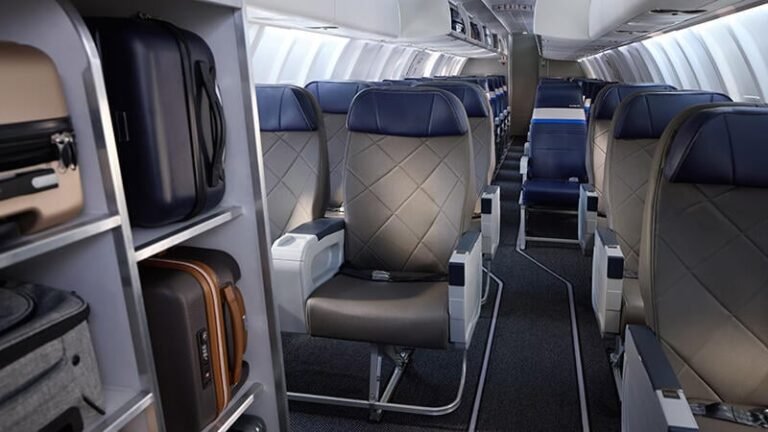 MHIRJ Bolsters CRJ Aftermarket Support United Airlines CRJ200 cabin