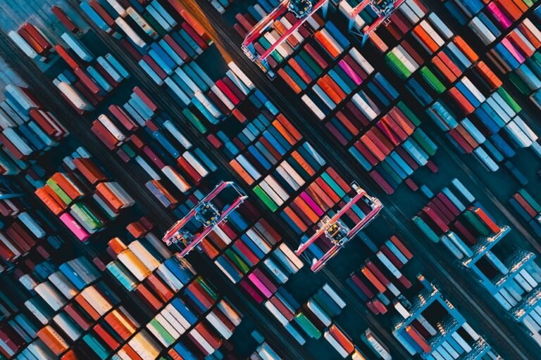 Containers, shipping, trade