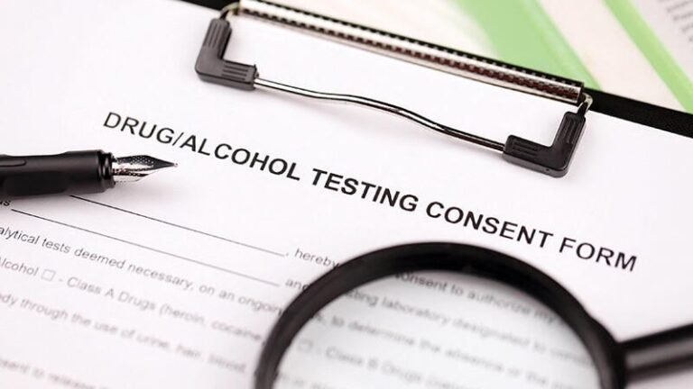 drug test form