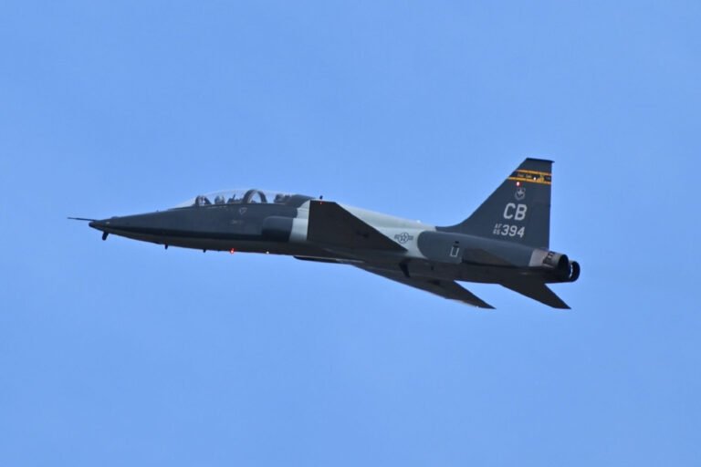 Pilots eject safely before US Air Force T-38 crash
