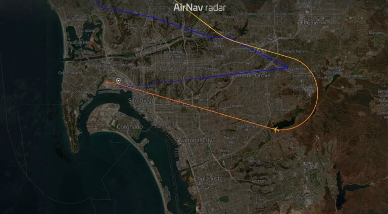 Pilots of United UA1980 reported a possible drone strike at 3,000ft prior landing at SAN Airport