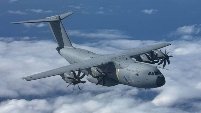 RAF A400M Airdrops Medics To World’s Most Remote Island For Hantavirus Case RAF A400M Airdrops Medics To World's Most Remote Island For Hantavirus Case