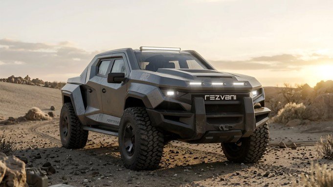 Rezvani Just Unveiled Its Bonkers 850 HP Fortress Truck Rezvani Just Unveiled Its Bonkers 850 HP Fortress Truck