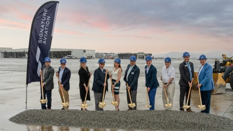Signature Aviation begins construction on new hangar and office at ROA airport Signature Aviation begins construction on new hangar and office at ROA airport