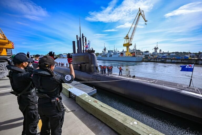 South Korea’s First Trans-Pacific Submarine Deployment Reaches Canada KSS-III Submarine Canada