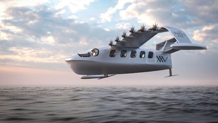 Southern Airways Express CEO Bets on Electric Seagliders Regent Viceroy electric seaglider with XXV livery