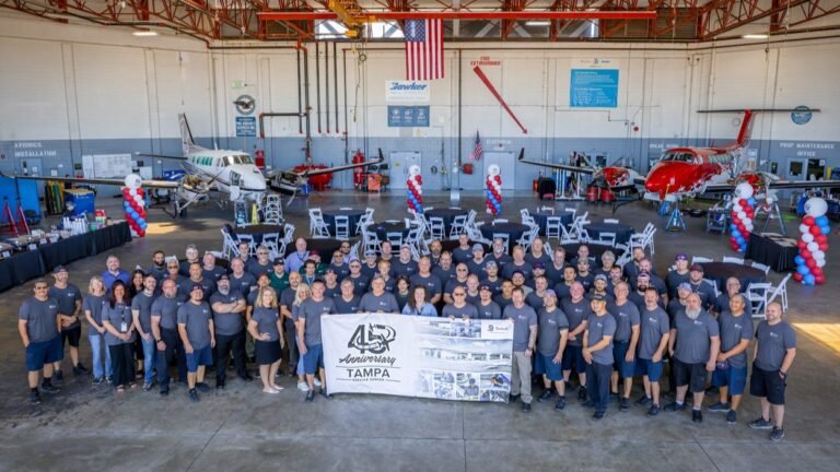 Textron Aviation’s Tampa Service Center celebrates 45th anniversary Textron Aviation’s Tampa Service Center celebrates 45th anniversary