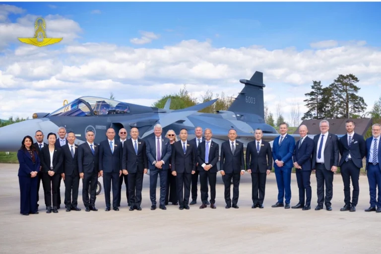 Thailand reviews Gripen E production in Sweden as Saab begins assembly of first jet Air Data News