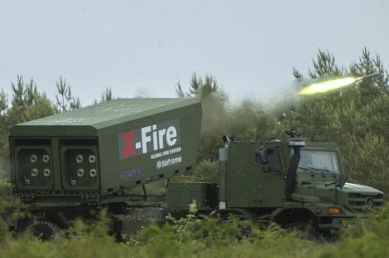 Thales test-fires X-Fire launcher in FLP-T race Thales test-fires X-Fire launcher in FLP-T race