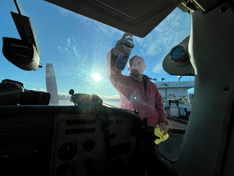 Using the checklist during the preflight inspection, learning to access and interpret weather, NOTAMs, and determining weight and balance and aircraft performance are vital to mastering flight. [Credit: Meg Godlewski]